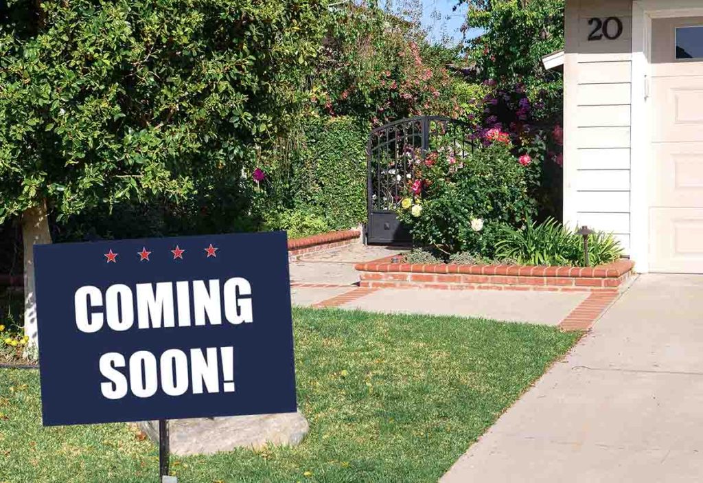 Lawn Signs Coming Soon